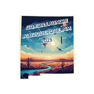 Go For Launch!  Albuquerque 2025 - logo